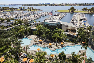 Waterfront hotel